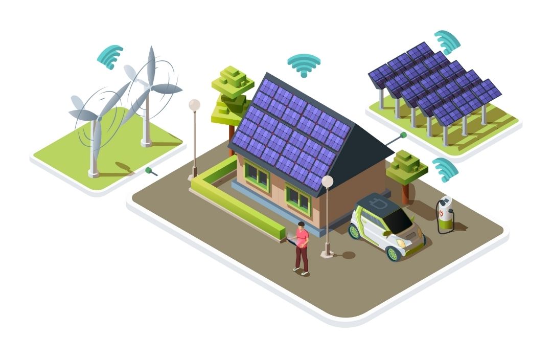 fundo ambiental paineis solares