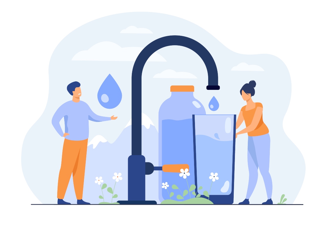 poupar agua