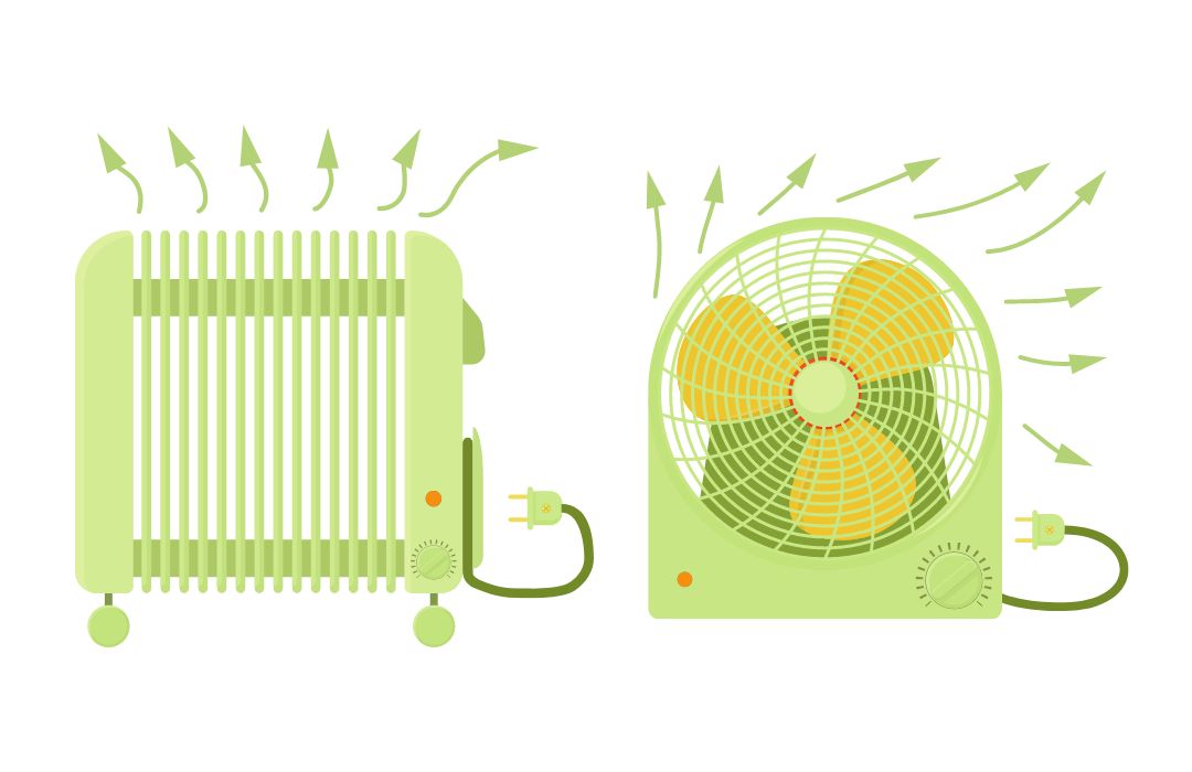 aquecedor oleo ou ventilador
