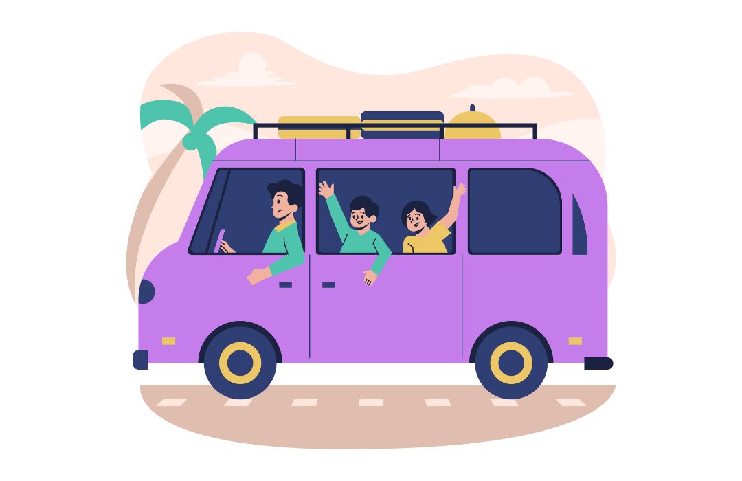 viagem de carro eficiente